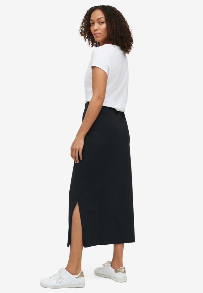 Knit Maxi Skirt image number 1