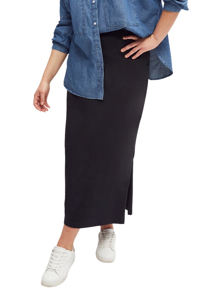 Knit Maxi Skirt image number 0