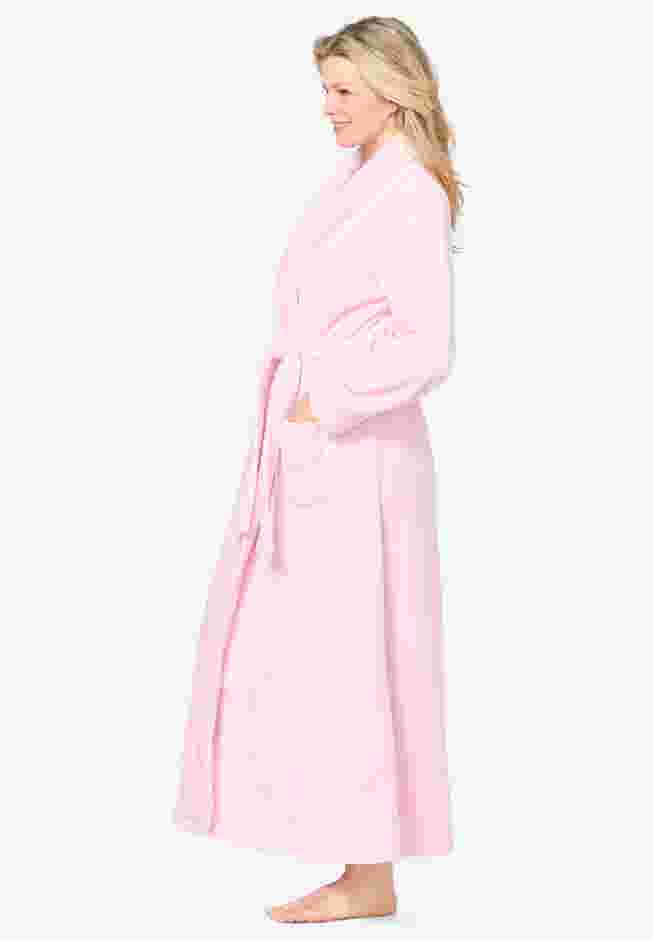 Plush Wrap Robe image number 2