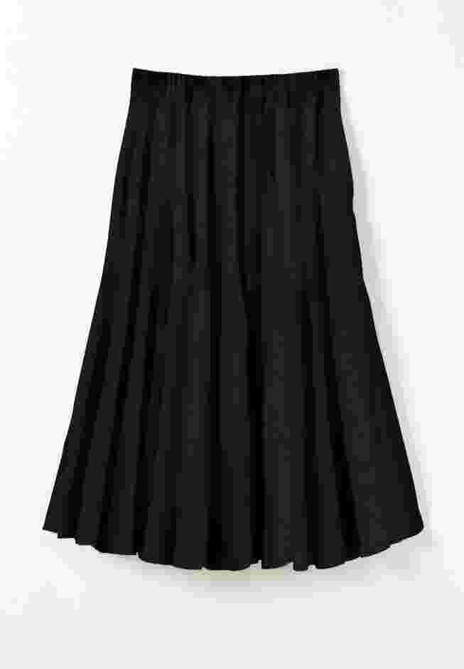 Pull-On Elastic Waist Soft Maxi Skirt image number 1