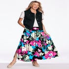 Pull-On Elastic Waist Soft Maxi Skirt image number 0