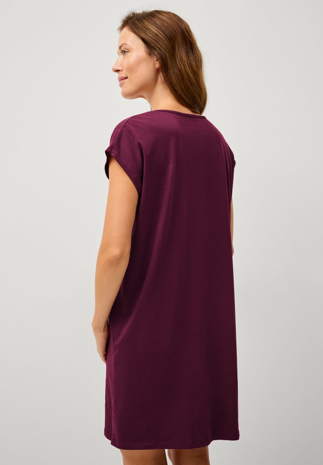 Cap Sleeve Sleep Shirt image number 1