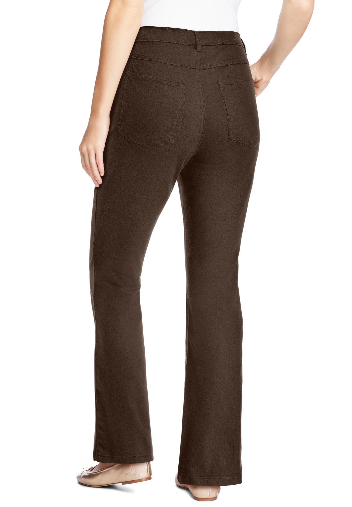 Bootcut Stretch Comfort Denim Five-Pocket Jeans image number 1