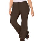 Bootcut Stretch Comfort Denim Five-Pocket Jeans image number null