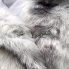 Plus Size Hooded Faux Fur Coat image number null