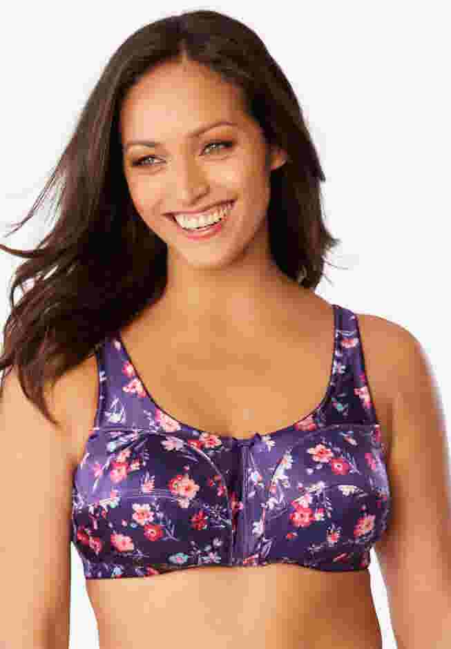 Satin Wireless Comfort Bra image number 0