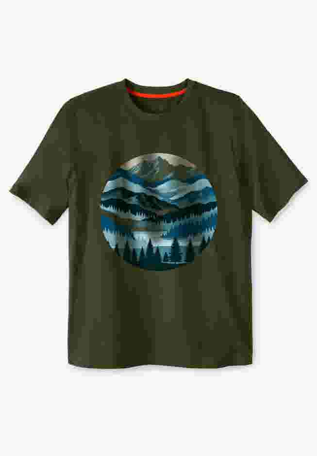 Boulder Creek® Nature Graphic Tee image number 0