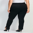 Eva Split Detail Ponte Pant image number null
