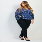 Eva Split Detail Ponte Pant image number null