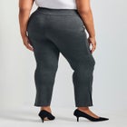 Eva Split Detail Ponte Pant image number null