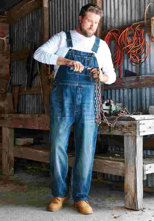 Boulder Creek™ Denim Overalls image number 2