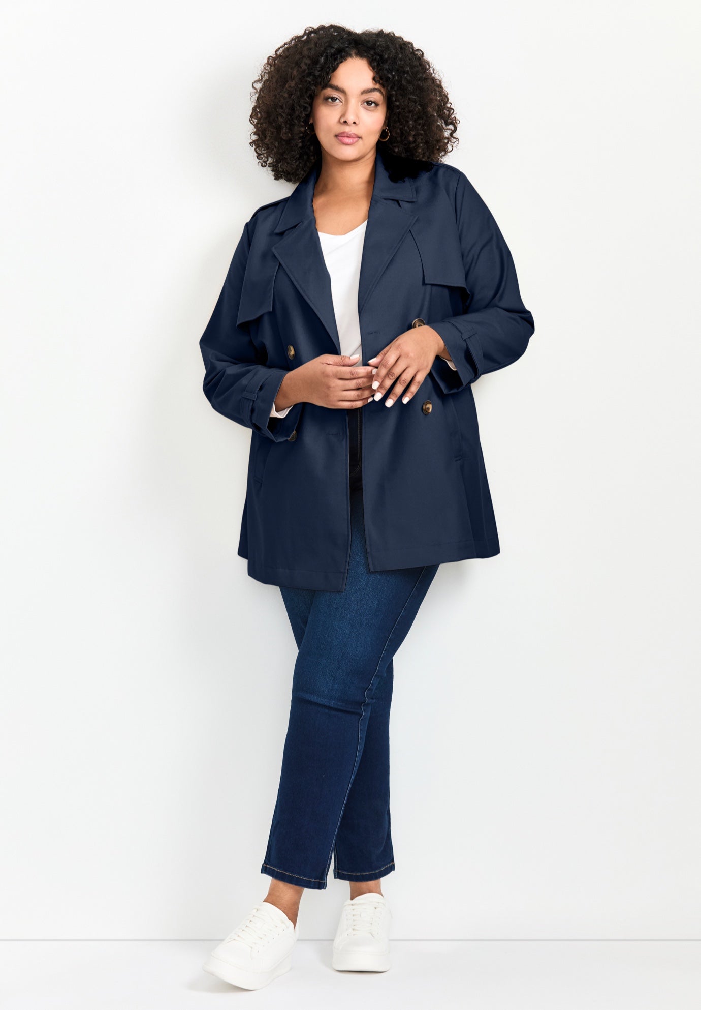 Tia Trench Jacket image number 4