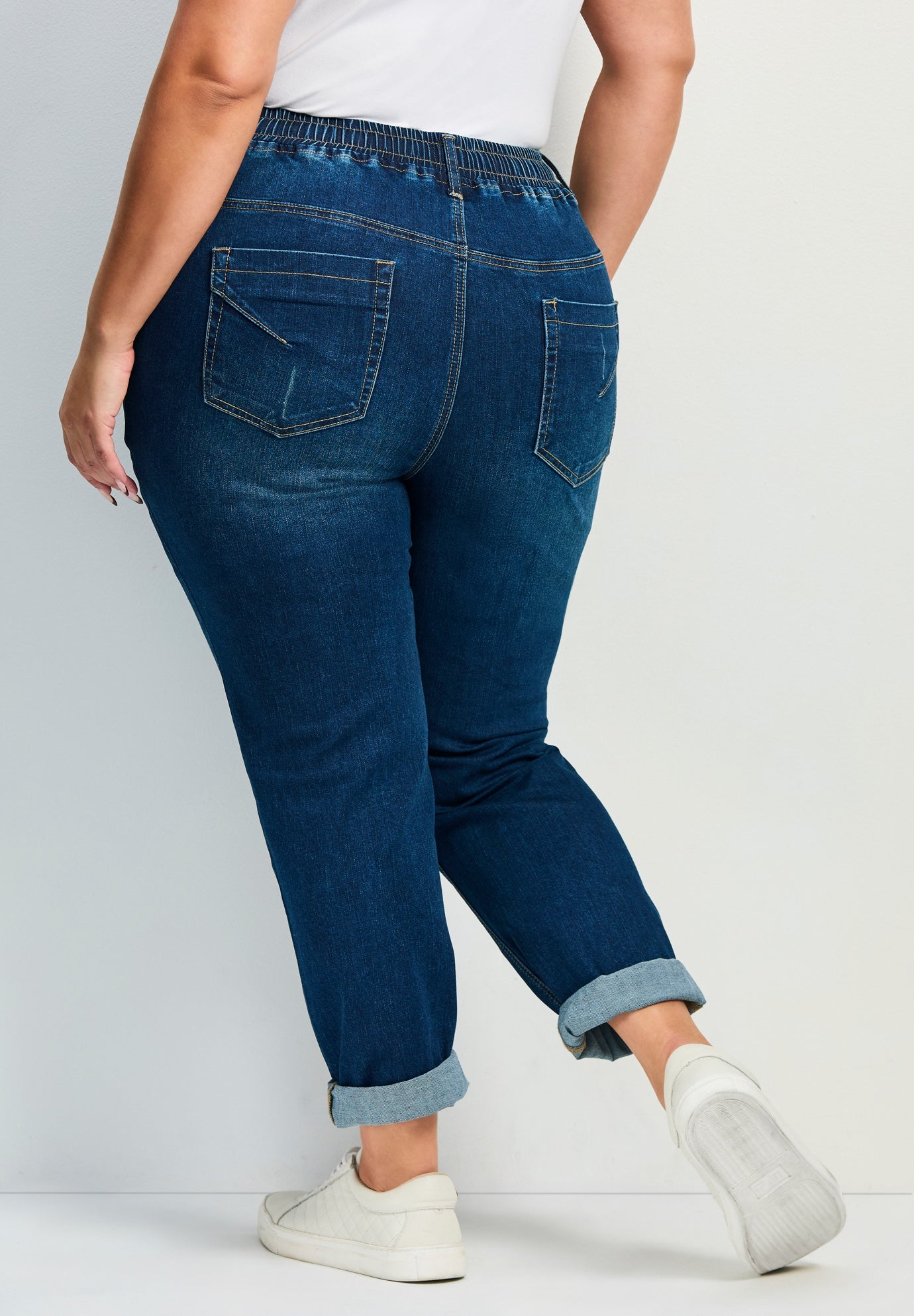 Taliah Denim Jogger image number 1