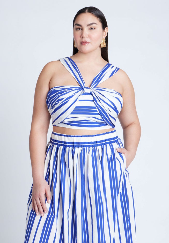 Split Strap Crop Top image number 0