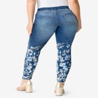 Plus Size 360° Stretch Jegging image number null