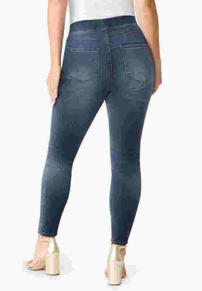 Plus Size 360° Stretch Jegging image number 1