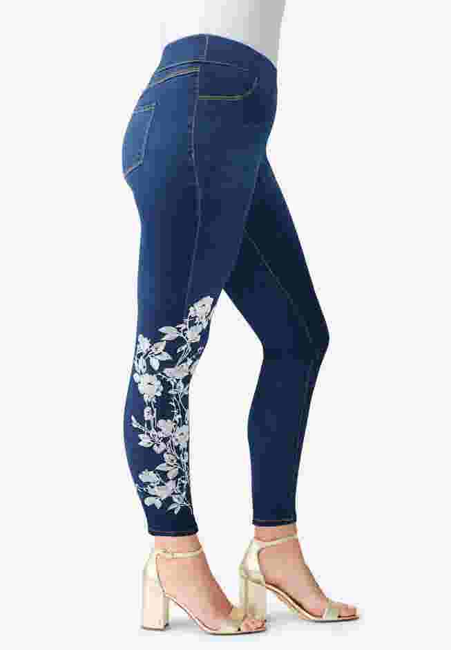 Plus Size 360° Stretch Jegging image number 0