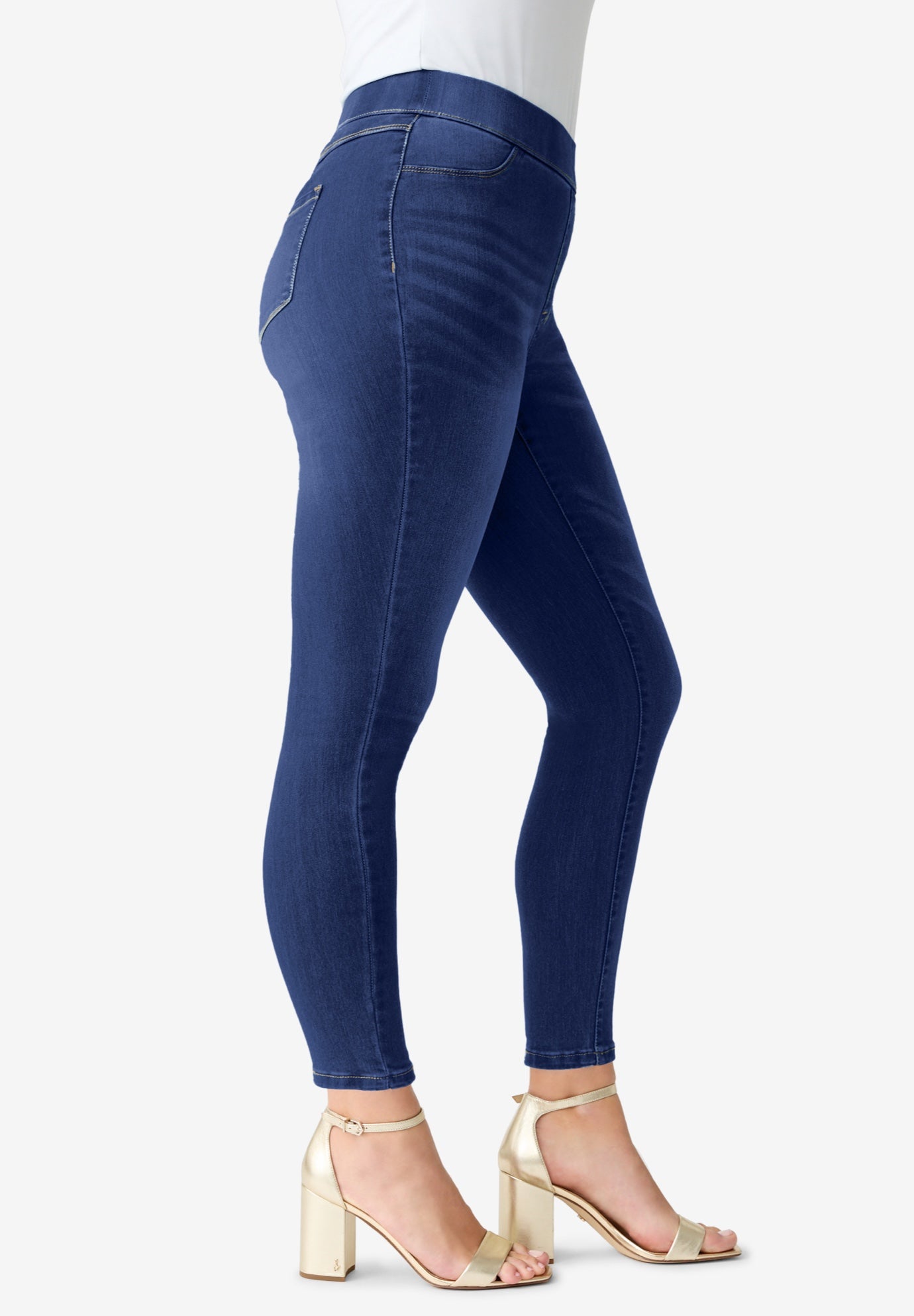 Plus Size 360&deg; Stretch Jegging image number 0