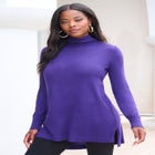 Plus Size CashMORE Turtleneck Sweater image number null