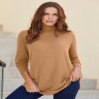 Plus Size CashMORE Turtleneck Sweater image number null