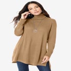 Plus Size CashMORE Turtleneck Sweater image number null