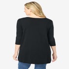 V-Neck Pintucked Tunic image number null