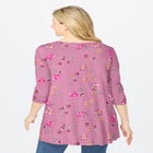 V-Neck Pintucked Tunic image number 1