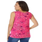 Perfect Printed Scoopneck Tank image number null