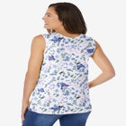 Perfect Printed Scoopneck Tank image number null