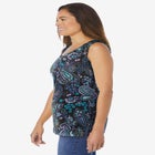 Perfect Printed Scoopneck Tank image number null