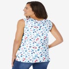 Perfect Printed Scoopneck Tank image number null