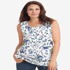 Perfect Printed Scoopneck Tank image number null