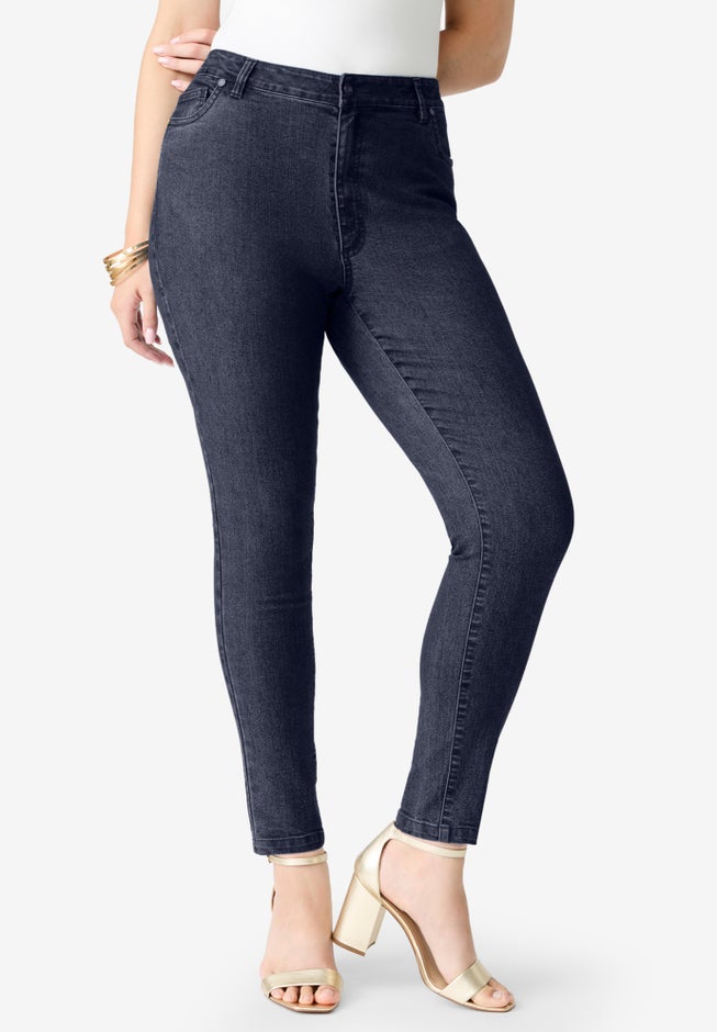 Plus Size Classic Stretch Slim Jean image number 0