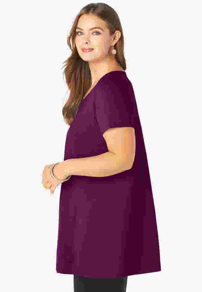 Ultimate Scoopneck Swing Tunic image number 2