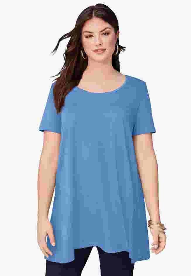Ultimate Scoopneck Swing Tunic image number 0