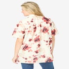 No Iron Short Sleeve Peachskin Shirt image number null
