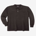Longer-Length Long Sleeve Shrink-Less&trade; Cotton Polo image number null
