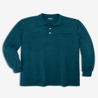Longer-Length Long Sleeve Shrink-Less™ Cotton Polo image number null