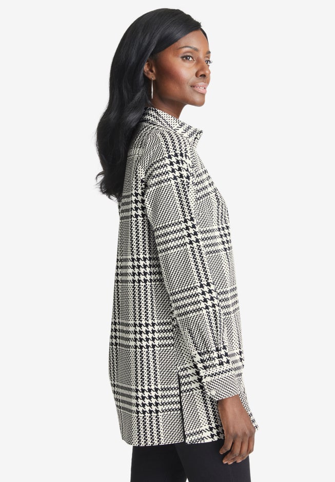 Stretch Poplin Tunic image number 2