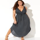 Tenley Surplice Cover Up Maxi Dress image number null
