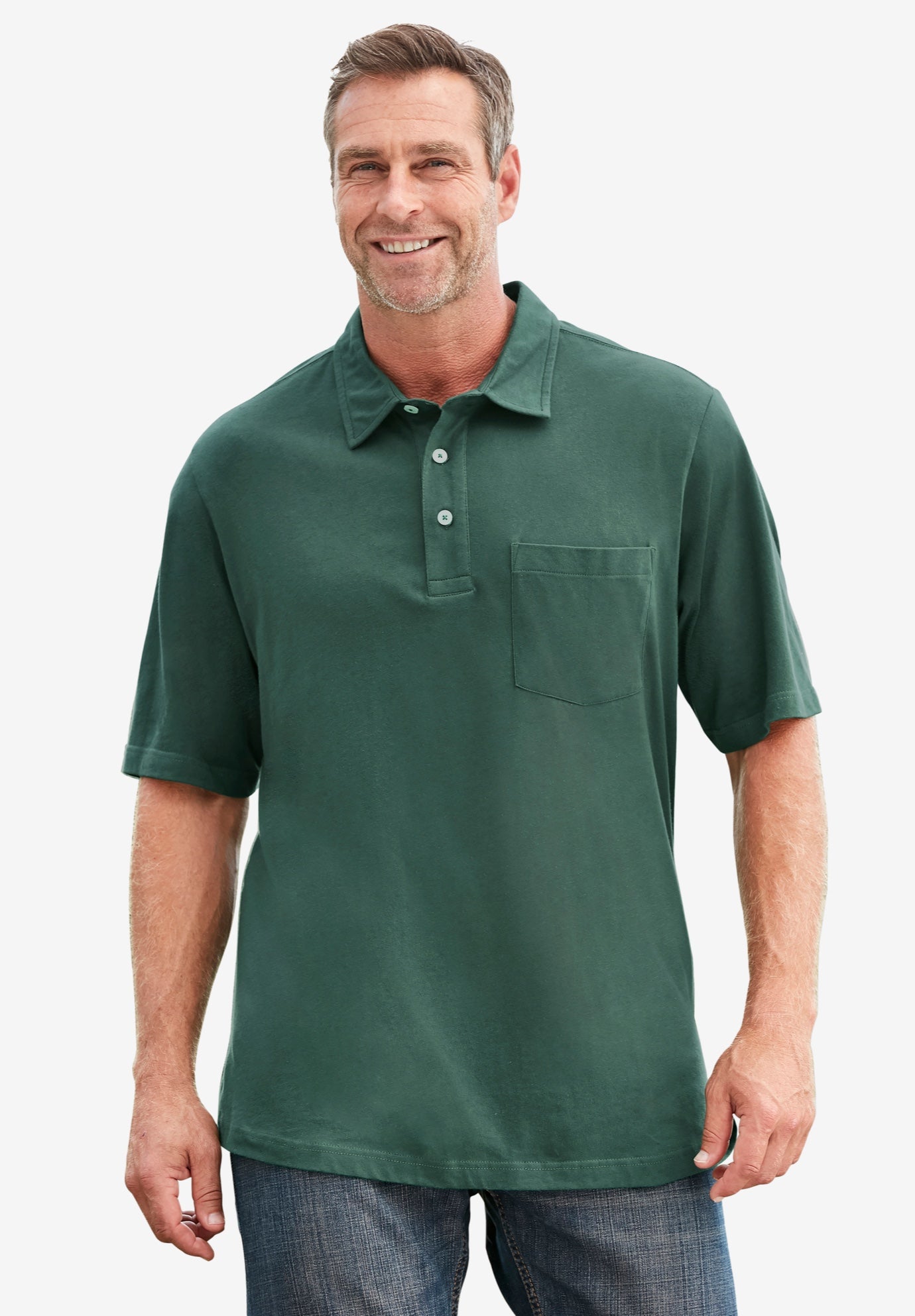Shrink-Less&trade; Lightweight Polo image number 0