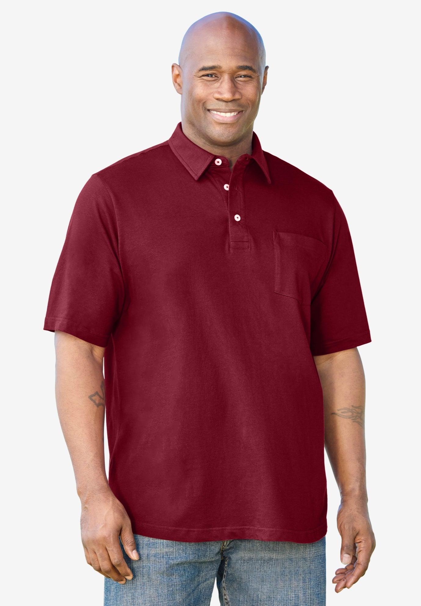 Shrink-Less™ Lightweight Polo image number 0