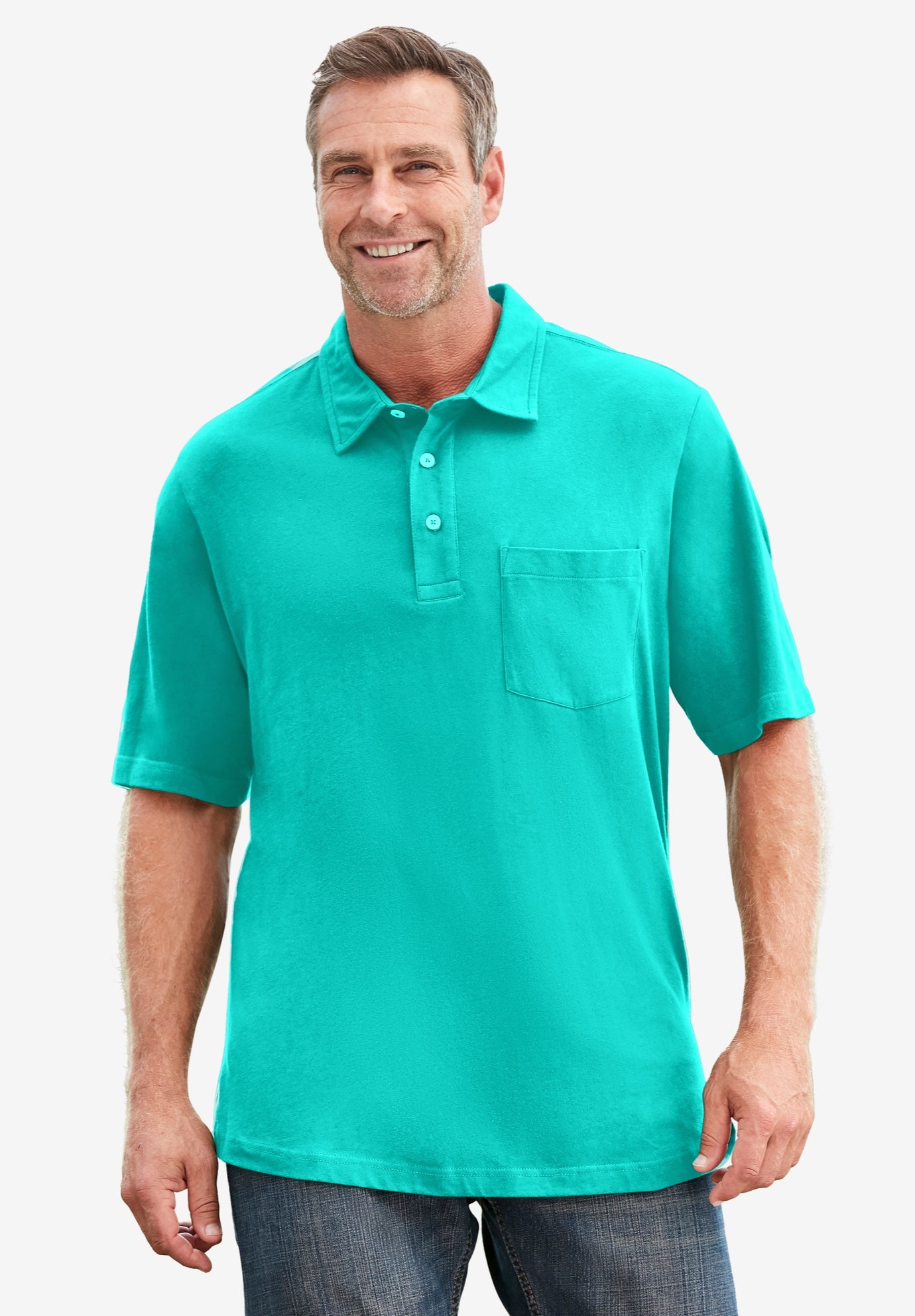 Shrink-Less&trade; Lightweight Polo image number 0