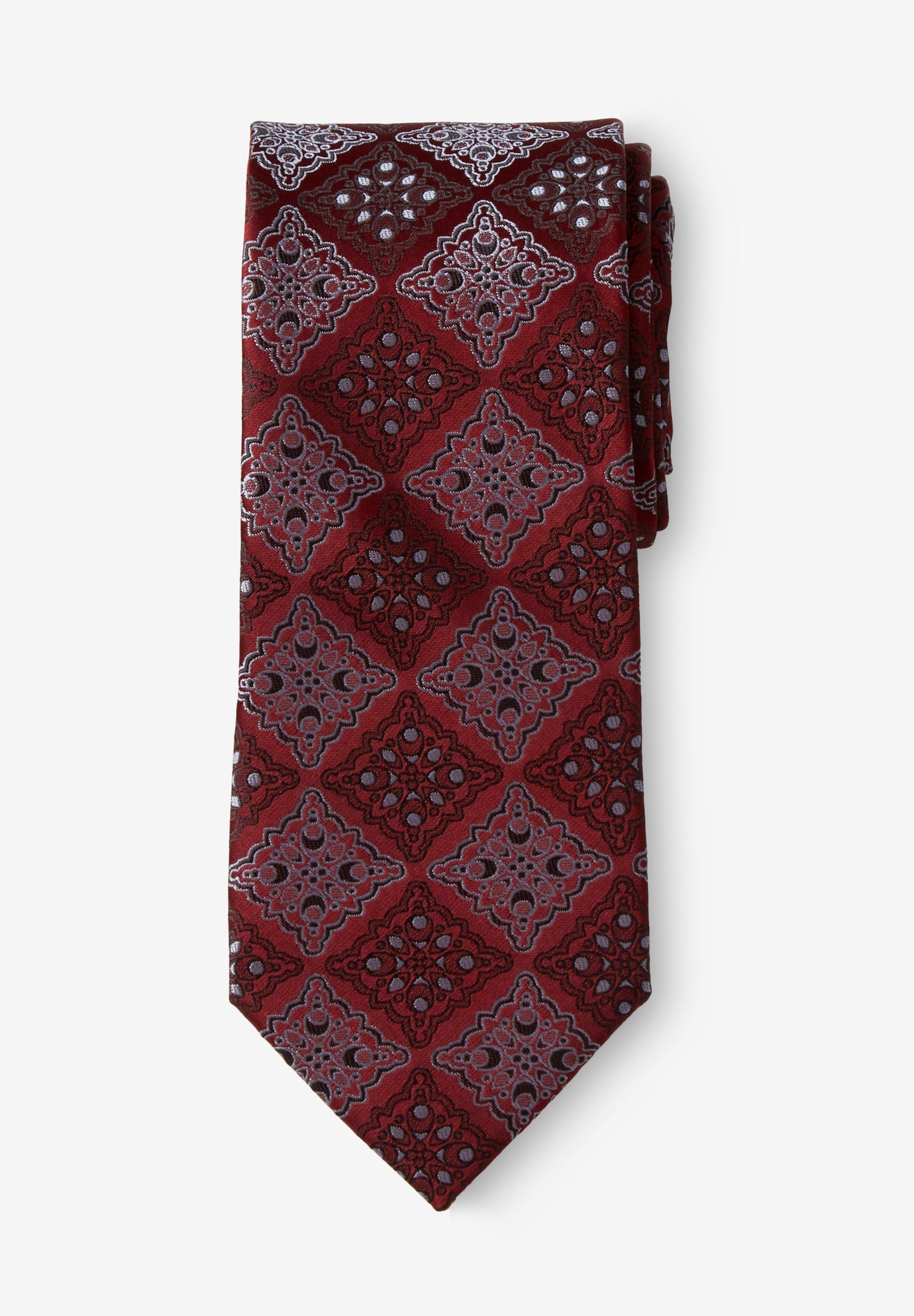 KS Signature Extra Long Classic Fancy Tie image number 0