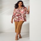 Stretch Knit Swing Tunic image number null