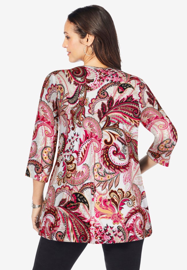 Stretch Knit Swing Tunic image number 2