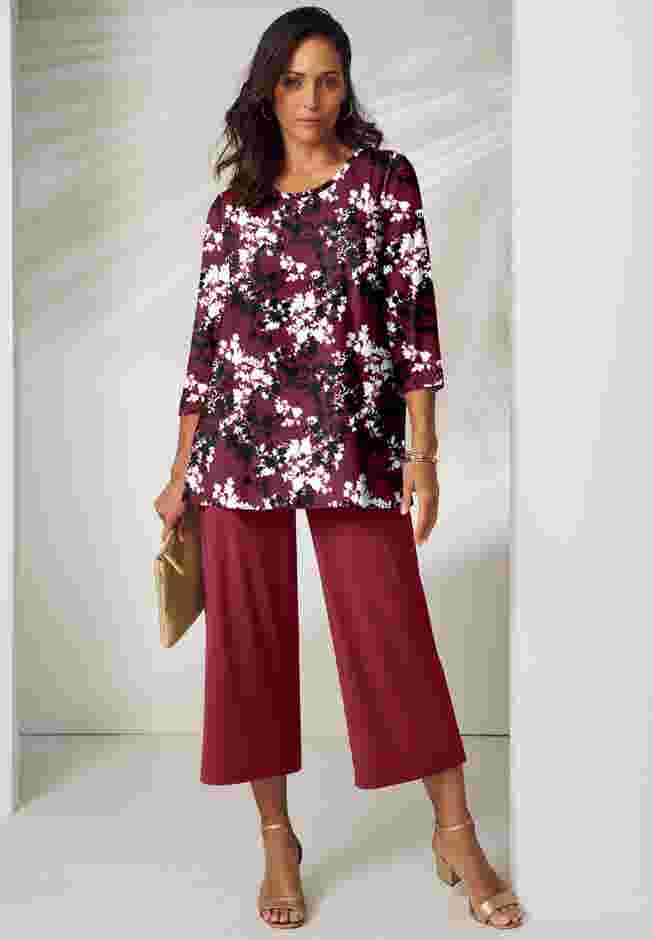 Stretch Knit Swing Tunic image number 5