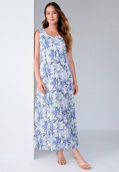 Denim Maxi Dress