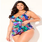 Loop Strap Two-Piece Swimdress image number null