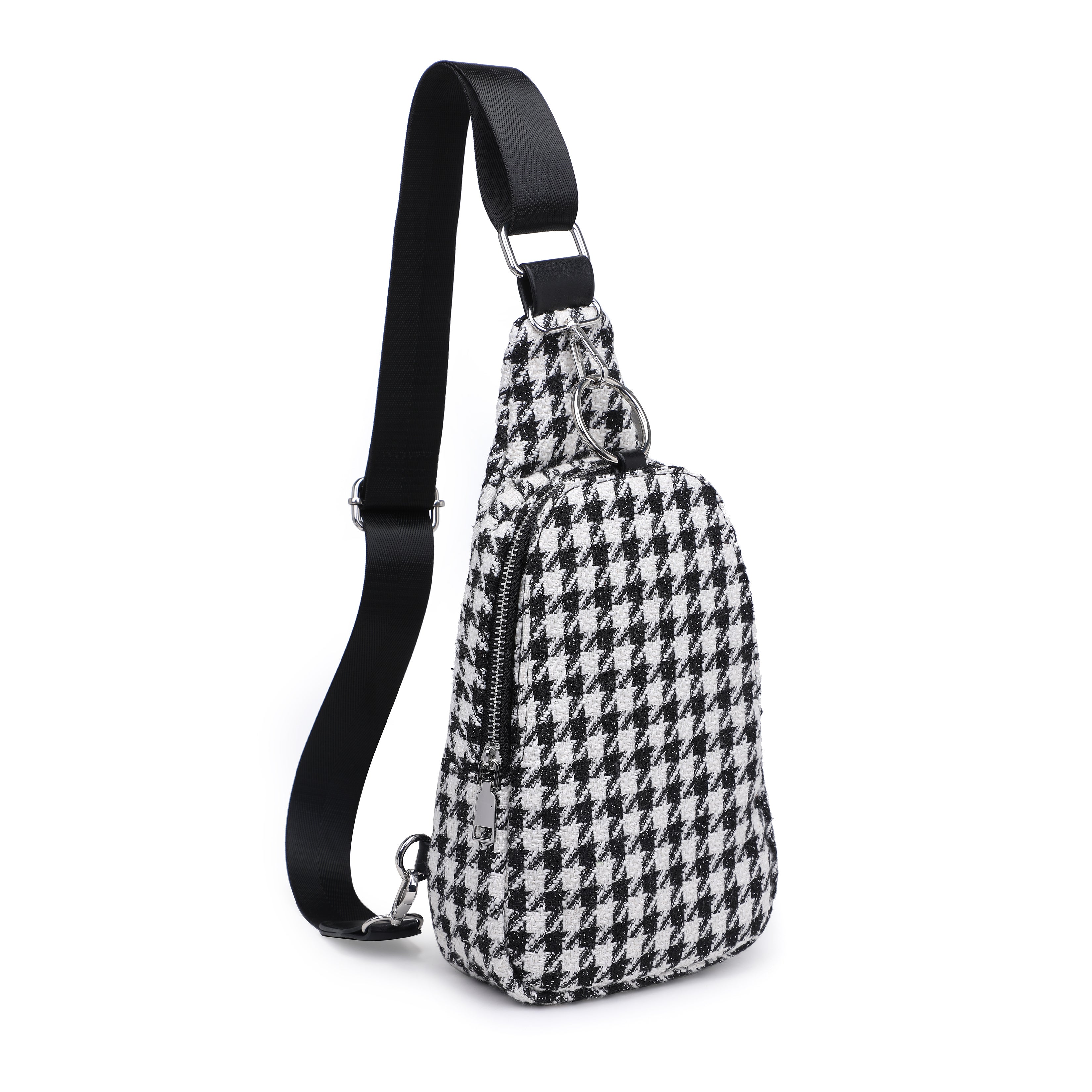 Houndstooth Sling Bag image number 4